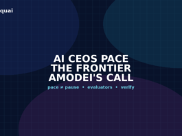 AI CEOs back Amodei’s call to pace the frontier — Jamoraquai