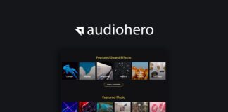 AudioHero AppSumo lifetime deal — unlimited licensing for 300K+ tracks