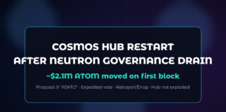 Cosmos Hub restart after Neutron governance drain — Jamoraquai