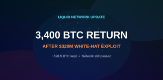 Liquid Network 3,400 BTC return after white-hat exploit — Jamoraquai