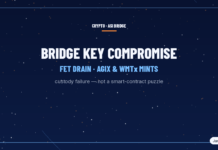 SingularityNET bridge key compromise FET AGIX WMTx — Jamoraquai
