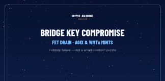 SingularityNET bridge key compromise FET AGIX WMTx — Jamoraquai