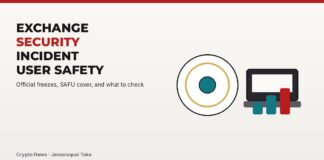 Jamoraquai crypto news graphic for Binance security incident and user safety steps