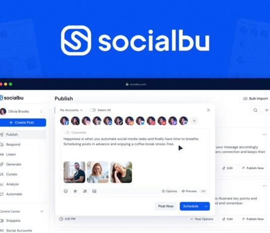 SocialBu AppSumo lifetime deal – schedule 12 networks from $49